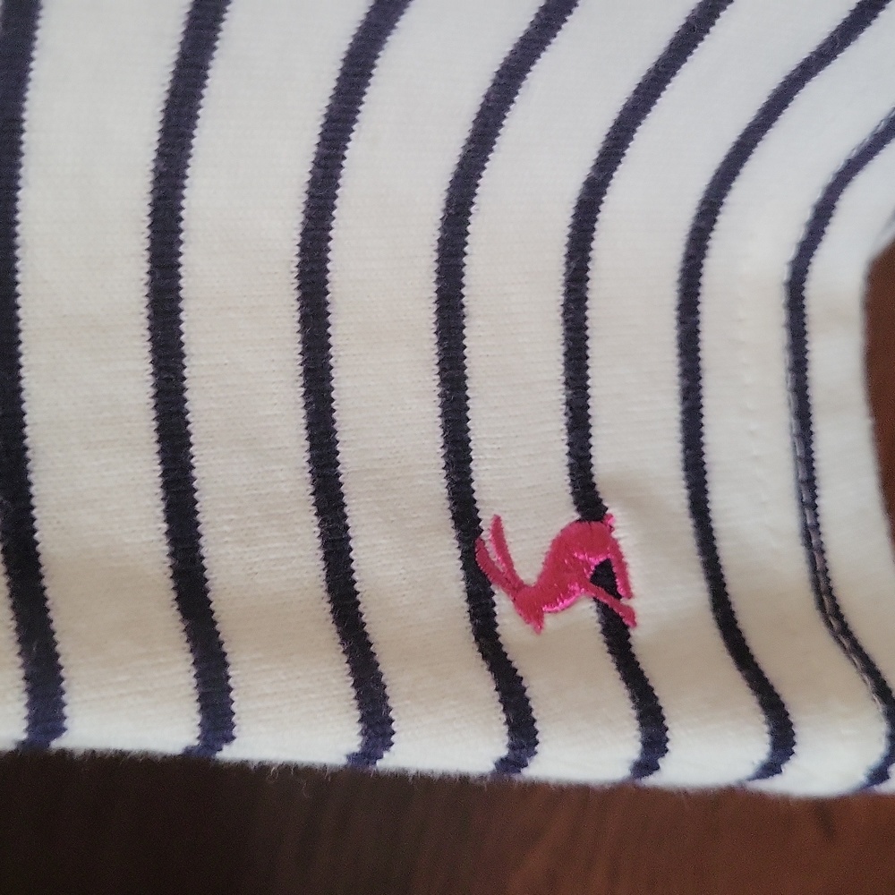 Joules striped long-sleeve tee with rainbow accents - Picture 2 of 10